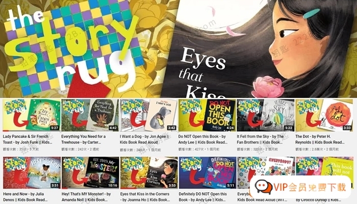 儿童英文绘本故事视频系列《The Story Rug》68集百度网盘下载