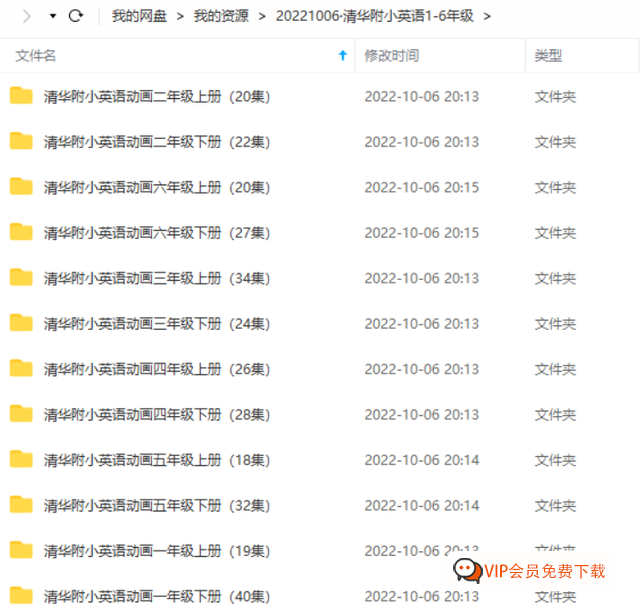 超火的清华附小英语动画300+集(1-6年级上学册全套),轻松搞定小学语法知识点 百度网盘下载 超火的清华附小英语动画300+集(1-6年级上学册全套),轻松搞定小学语法知识点 百度网盘下载