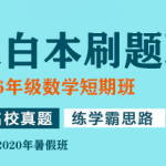 【合集完结】学儿思大白本-3,4,5,6年级数学短期班暑假数学大白本刷题班（暑假）MP4视频PDF讲义百度网盘下载