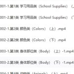 小学英语词汇记忆神器《小学单词全记牢》80集教学视频 百度网盘下载